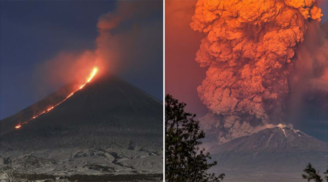Gunung Berapi Rusia Meletus usai Diguncang Gempa M 8,8 dan Tsunami 4 Meter