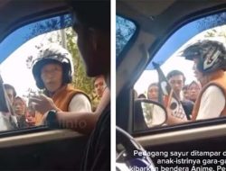 VIRAL Anggota TNI Tampar Pedagang Sayur yang Bawa Bendera One Piece di Makassar: Warga Negara Apa Ko