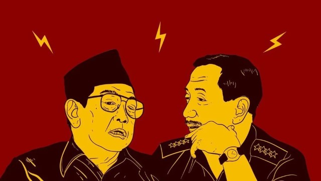 Perseteruan Gus Dur Dengan Kapolri Bimantoro Berujung Pelengseran