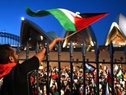 Australia Dilanda Aksi Bela Palestina Terbesar Dalam Sejarah