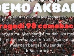 Heboh Seruan Demo 25 Agustus Besok di DPR, Siapa Penanggung Jawabnya?
