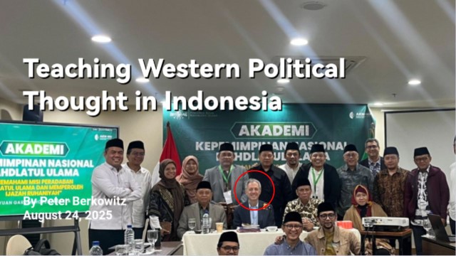 Susul UI Undang Peter Berkowitz Si Antek Yahudi Jadi Pembicara, NU Tuai Kecaman Publik: Netanyahu United!