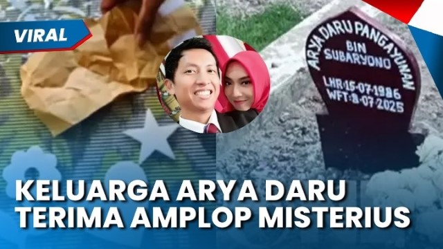 Keluarga Arya Daru Terima Amplop Isi Simbol Bintang, Hati, dan Bunga dari Sosok Misterius! Apa Maksudnya?