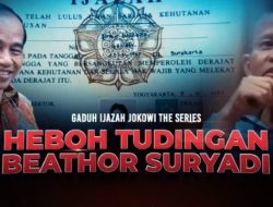 Beathor Suryadi Duga Ijazah Jokowi Ada Dua Versi: UGM dan Pasar Pramuka!