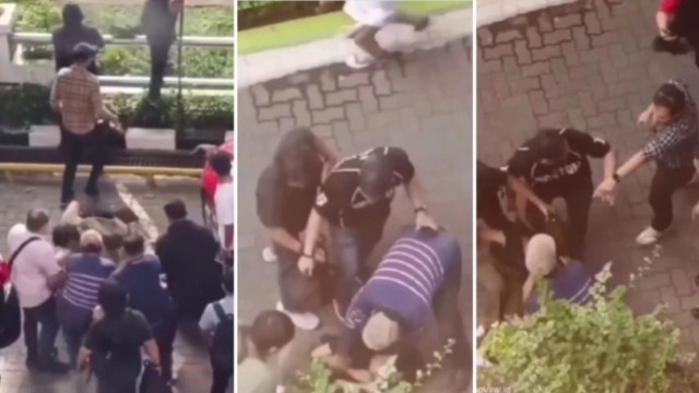 HEBOH Video Kekerasan Demo di Medan, Mahasiswa Kejang Usai Kepala Diinjak Oknum Aparat