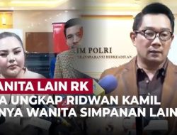 Identitas Wanita Berinisial S Yang Diduga Simpanan Ridwan Kamil Terungkap!