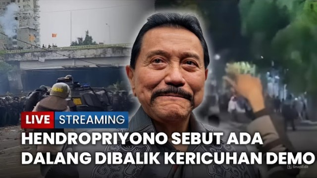 Mantan Kepala BIN Hendropriyono Sebut Ada Pemain di Balik Demo Mahasiswa, Siapa?