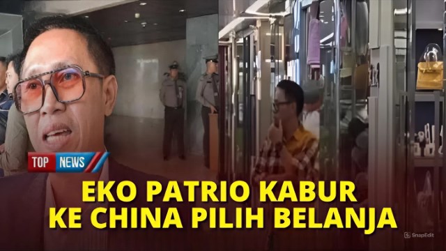 DPR di Demo, Eko Patrio dan Istri Kepergok Asyik Belanja di China!