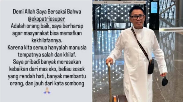 Eko Patrio Akhirnya Muncul Usai Rumah Dijarah Massa: Demi Allah Eko Orang Baik