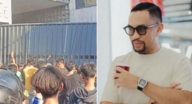 Dulu Sahroni Curhat Mau Bongkar Rumah, Kini Jadi Kenyataan Pahit Benar-Benar Dibongkar Massa