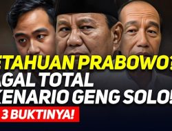 HOT ISSUE! Terungkap Siasat Geng Solo: Gibran Akan Gunting Prabowo, Duduki Tahta Kursi Presiden RI