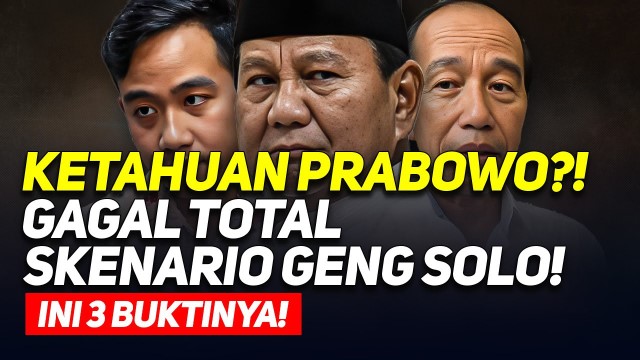 HOT ISSUE! Terungkap Siasat Geng Solo: Gibran Akan Gunting Prabowo, Duduki Tahta Kursi Presiden RI