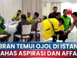 ANEH! Asosiasi Sebut Ojol Yang Temui Gibran Bukan Anggota Mereka, Lalu Mereka Ini Siapa?