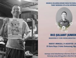 MISTERI Kematian Iko Juliant Mahasiswa Unnes Usai Demo: Wajah Lebam dan Mengigau Minta Ampun Jangan Dipukuli