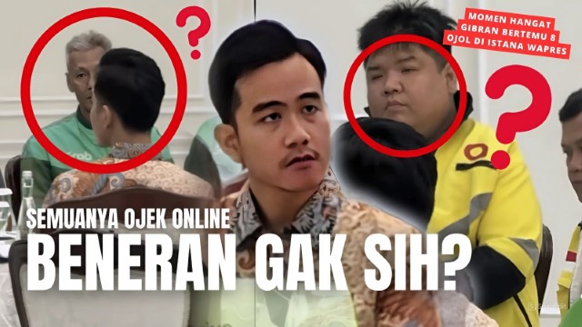 TERKUAK! Ojol Yang Ketemu Gibran, Ternyata Orang Yang Sama Saat Bertemu Prabowo: Kebetulan?