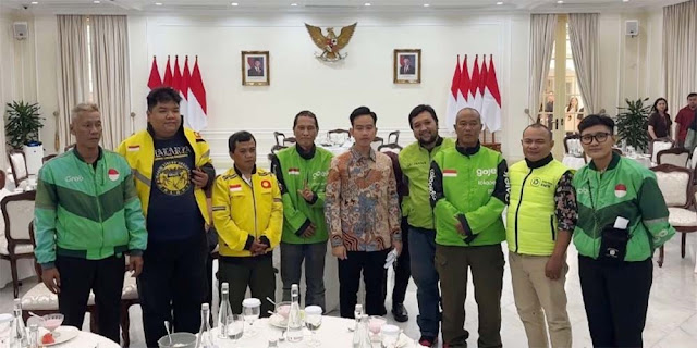 Pertemuan Pengemudi Ojol dengan Gibran Patut Dipertanyakan
