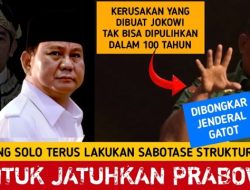 BAHAYA! Jenderal Gatot Bongkar Skenario Jahat Geng Solo Sabotase Pemerintahan Prabowo