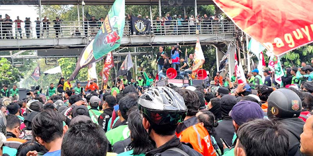 Ojol Batal Demo Copot Kapolda Metro Jaya