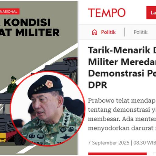 Kemhan Bantah Sjafrie Sjamsoeddin Usul Status Darurat Militer ke Prabowo