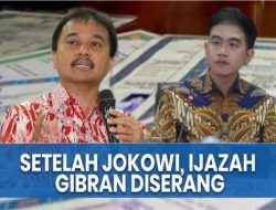 UPDATE! Polemik Ijazah Jokowi dan Gibran Kembali Mencuat, Roy Suryo Bawa Bukti Baru dan Fakta Mengejutkan
