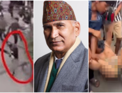 Menteri Keuangan Nepal Dikejar dan Dipukuli Demonstran di Jalanan