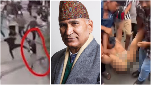 Menteri Keuangan Nepal Dikejar dan Dipukuli Demonstran di Jalanan