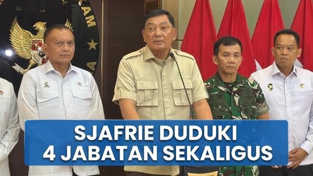 WOW! Jadi Menko Polkam Ad Interim, Menhan Sjafrie Kini Jabat 4 Posisi di Pemerintahan Prabowo