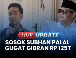 Subhan Palal Janji Bagi-Bagi Uang Rp 450.000 Jika Menangi Gugatan Wapres Gibran