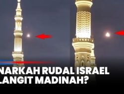 HEBOH Rudal Terbang di Langit Madinah Arab Saudi, Ledakan Terdengar!