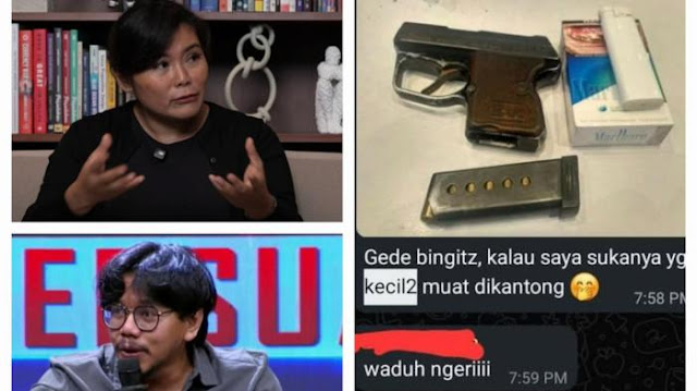 Ferry Irwandi Buka WAG Gusti Ayu dengan Orang Besar yang Berniat Jatuhkan Dirinya, Ada Foto Pistol