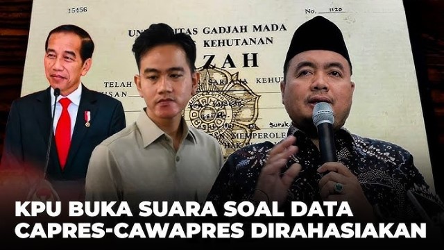 KPU Tolak Buka Ijazah Capres, Publik Bertanya: Ada Yang Disembunyikan?