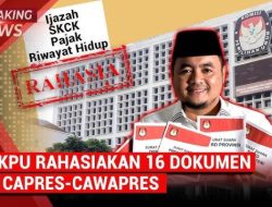 UPDATE! KPU Batalkan Aturan, Ijazah Capres-Cawapres Kini Bukan Dokumen Rahasia