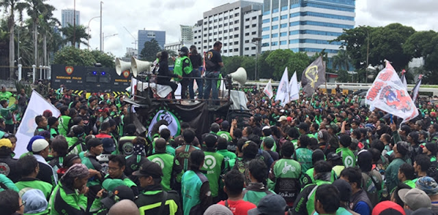 Kekeluargaan Ojol Jabodetabek Tolak Ajakan Matikan Aplikasi dan Gelar Demonstrasi