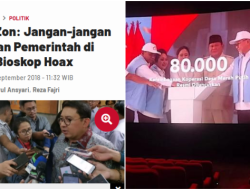 Fadli Zon Curiga Capaian Pemerintah di Iklan Bioskop Hoaks, Tapi Itu Dulu Waktu Jaman Jokowi
