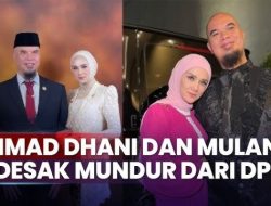 Terciduk Asyik TikTokan Saat Rapat, Ahmad Dhani dan Mulan Jameela Didesak Mundur dari DPR!
