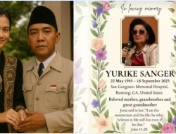 Kabar Duka! Yurike Sanger Istri ke-7 Bung Karno Meninggal Dunia di California AS