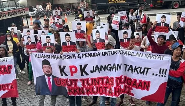 Publik Menanti KPK Secepatnya Berikan Status Tersangka Yaqut