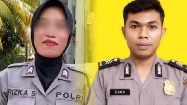 Polwan RS Jadi Tersangka Pembunuhan Intel Polisi Brigadir Esco, Suaminya Sendiri