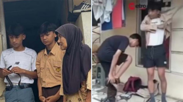 Bak di Film Children Of Heaven, Kakak Beradik di Parung Gantian Seragam dan Sepatu Demi Bisa Sekolah
