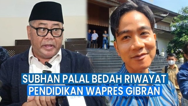 Subhan Palal: Jika Gibran Mundur, Indonesia Akan Adem!
