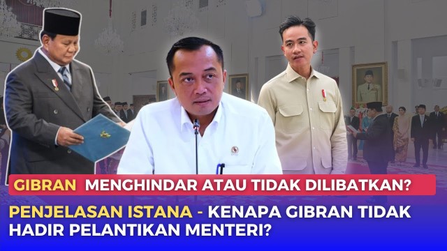 Bos PPI Sebut Ada Yang Tak Wajar Soal Gibran Tak Hadiri Pelantikan Menteri, Sudah Tak Dianggap?
