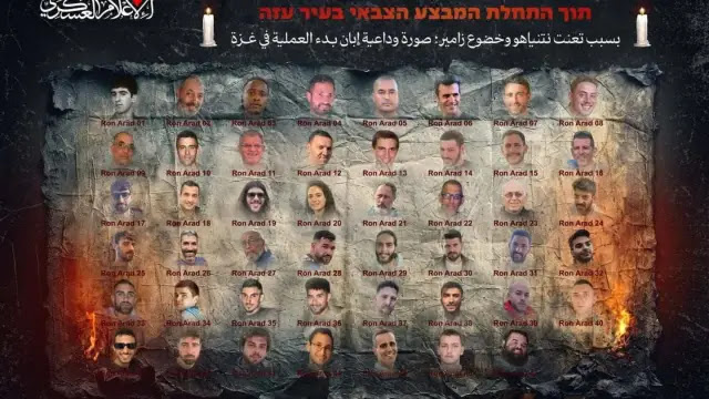 Hamas Rilis Foto Perpisahan Tampilkan Wajah 47 Tawanan Israel