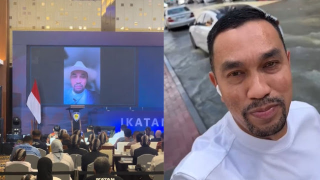 Rumah Dijarah usai Sebut Rakyat Tolol, Sahroni Bergaya Koboi Muncul di Munas IMI: Urat Malu Putus?