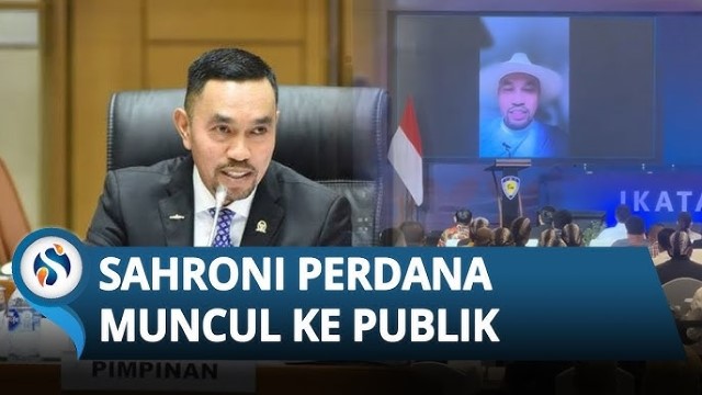 HEBOH! Ahmad Sahroni Muncul Lagi, Puja-Puji Moreno Soeprapto di Munas IMI 2025