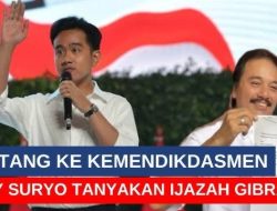 Roy Suryo Bongkar Kejanggalan Riwayat Pendidikkan Gibran di Kemendikdasmen