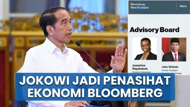 GOKIL! Jokowi Punya Jabatan Baru di Bloomberg Global Advisory, Tugasnya Ngapain?