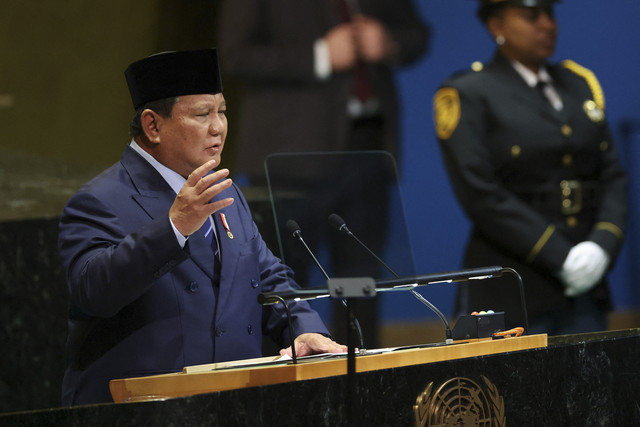 8 Kali Tepuk Tangan Bergema Saat Prabowo Pidato Berapi-api di Sidang Umum PBB