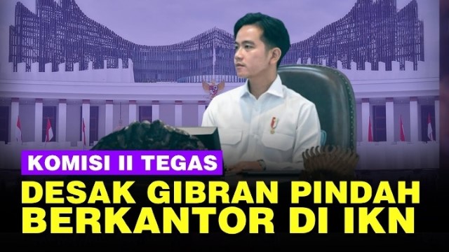 NasDem Kembali Usulkan Gibran Ngantor di IKN: Agar Tak Mubazir!
