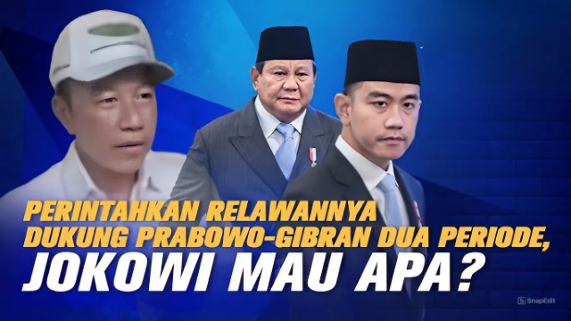 Prabowo Tidak Nyaman Atas Dukungan Jokowi 2 Periode Dengan Mengarahkan Relawan, Ini Buktinya!