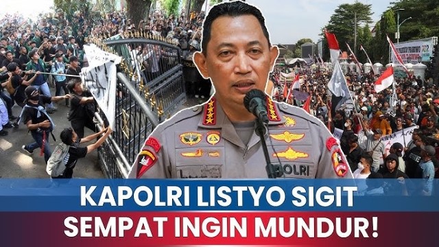Kapolri Ogah Mundur Meski Didemo Publik: Teman-Teman & Pejabat Banyak Yang Keberatan!